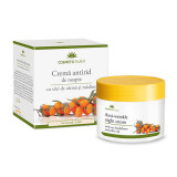 Crema antirid de noapte cu ulei de catina si masline, 50 ml, Cosmetic Plant