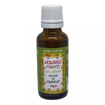 Aerosoli cu Propolis (Aburii Naturii) Prisaca Translivania 30ml foto