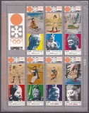 YEMEN 1971 SPORT J.O. DE IARNA ( bloc dantelat ) MNH