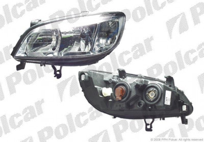 Far Opel Zafira A 01.1999-05.2005 TYC fata stanga, tip bec H7+HB3, reglare electrica Kft Auto foto