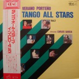 Vinil # LP &quot;Japan Press&quot; Tango All Stars &lrm;&ndash; Verano Porte&ntilde;o - Tango All Stars Vol.2 =Quadraphonic = (VG+)