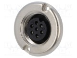 Conector: M25 soclu mamă Placare: argintat 250V 5A 691 IP40