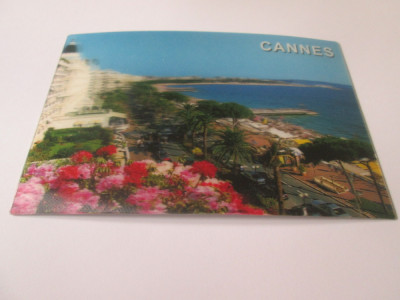 Carte postala necirculata 3D Collection Cannes-Coasta de Azur foto