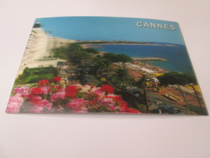 Carte postala necirculata 3D Collection Cannes-Coasta de Azur