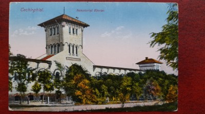 1927 Techirghiol Sanatoriul Eforiei C.P. circ. foto