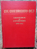 GH.GHEORGHIU DEJ - ARTICOLE SI CUVANTARI august 1959 - mai 1961