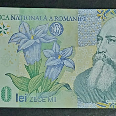 Bancnota 10 000 lei polimer UNC