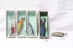 5 x lingura lingurita naluca pescuit Abu Svangsta Suedia - vechi vintage de colectie