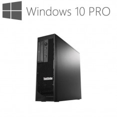 Workstation Refurbished Lenovo ThinkStation E31 SFF, i5-3550, Win 10 Pro foto