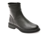 Ghete EPICA negre, DX1286, din piele naturala