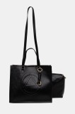 Aldo geantă CUSTANCE culoarea negru, 13989460