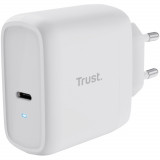 Incarcator retea Trust Maxo 25139, USB-C, 65W, Alb