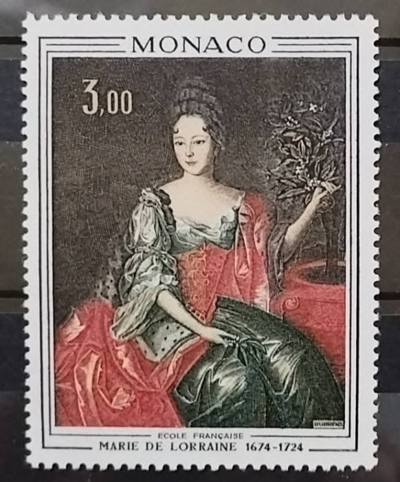 BC99, Monaco,lot 8 timbre picturi, personalitati (7 poze)