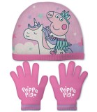 Șapcă pentru Copii 48/51 + Mănuși Peppa Pig