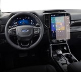 Folie Protectie Navigatie Ford Ranger Tremor 2023+, Duragon, protectie Display Navigatie, silicon Transparent, Anti-zgarieturi, kit instalare