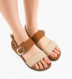 Cumpara ieftin Sandale dama Erska Camel