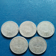 Moneda Romania 1000 lei -2000,2001,2002,2003,2004