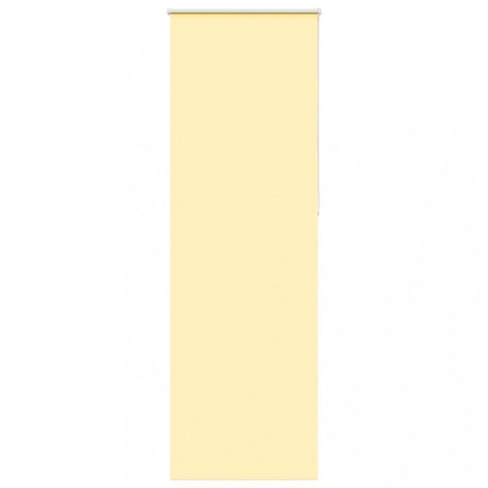 vidaXL Jaluzea cu role opace Galben 70x210 cm lățime material 65,7 cm 4012084