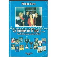 Ce Frumos Ar Fi Fost - Nicolae Marcu - Handbalul Nemtean, Scoala De Baieti