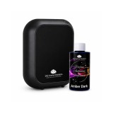 Cumpara ieftin Pachet Promo: 10Q Aroma Eco Plus Negru + Rezerva Parfum Ambiental Profesional 100 g Amber Dark