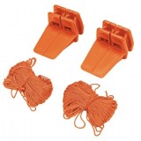 Set 4 accesorii pentru aliniat caramizi, Vorel 17430, lungime ata 18 m