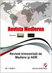 Revista Medierea - Nr. 1-2 2011 foto