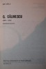 G. Calinescu &ndash; 1899-1945 Biobibliografie