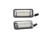 Set 2 buc lampa numar spate SUBARU BRZ, 06.2012-2020; FORESTER (SJ), 01.2013-05.2018; IMPREZA, 09.2007-2016; LEGACY 2009-2020; WRX/STI (GP/GJ), 01.20