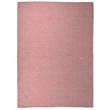 Cumpara ieftin Covor de exterior, rosu, 200x280 cm, tesatura plata