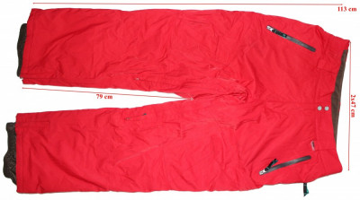 Pantaloni schi Firefly Aquamax 5.5, ventilatii 5000 mm waterproof barbati 52(L) foto