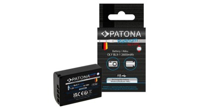 Baterie PATONA Platinum cu intrare USB-C pentru Olympus OM-1 OM1 BLX-1 BLX1 foto