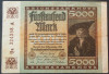 Bancnota istorica 5000 MARCI / MARK - GERMANIA, anul 1922 * cod 63= BERLIN