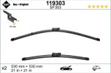 Set lamela stergator SWF Wiper FB OE LHD 530 530 mm