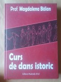 Prof. Magdalena Bălan - Curs de dans istoric (2012)