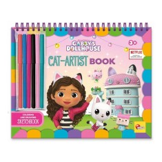 Carte cu activitati Gabby&#039;s Dollhouse - Gab-Tastic PlayLearn Toys