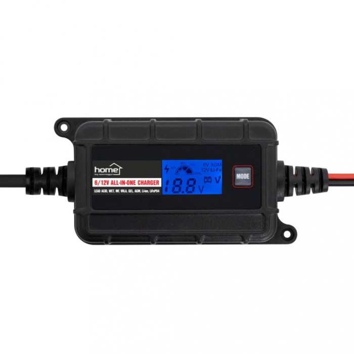 &Icirc;ncărcător SMART SAL SMC20, 6-12V/2A, ecran LCD, complet automat, pentru toate tipurile de baterii, afișaj digital, &icirc;ncărcare de &icirc;ntreținere, două tip