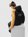 Geacă de snowboard anorak membrana 10000 pentru bărbați - portocalie, 4F Sportswear
