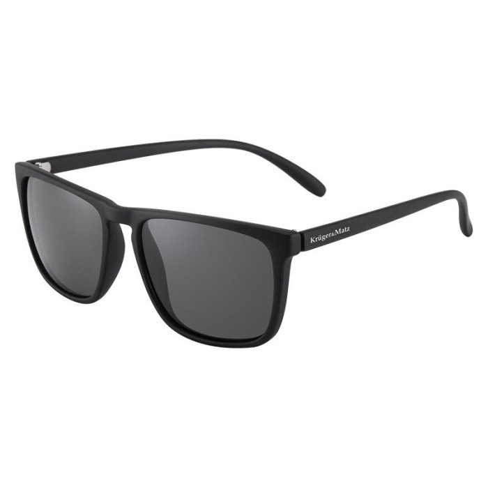 Ochelari soare polarizati Kruger &amp;amp; Matz, filtru UV, rama plastic, Negru