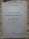 TALMACIREA APOCALIPSULUI SOARTA VIITOARE A JIDANIMII -N. C. PAULESCU