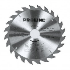 Disc circular pentru lemn Proline, dinti vidia, 400 mm/80 D