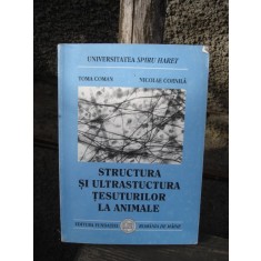 STRUCTURA SI ULTRASTRUCTURA TESUTURILOR LA ANIMALE - TOMA COMAN