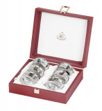 Set 6 inele argintate pentru servetele Chinelli COD: 2215