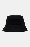 HUGO palarie din bumbac culoarea negru, bumbac, 50540948