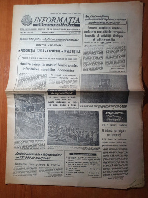 informatia bucurestiului 14 martie 1983-festivalul cantarea romaniei foto