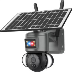 Camera de supraveghere WIFI 3 MP cu Panou Solar, Full HD, senzor miscare foto