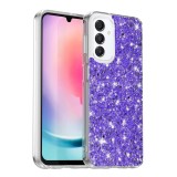 Husa pentru samsung galaxy a16 4g / a16 5g - glitter glow - purple