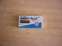 C7 8 - Set 5 lame ras sigilat - Super - Max - platinum - piesa de colectie