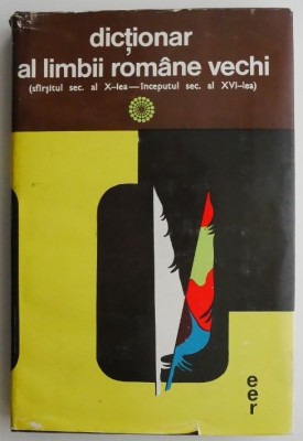 Dictionar al limbii romane vechi foto