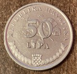 C50 - Moneda foarte veche - Croatia - 50 lipa - 1995