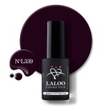 339 Dark Aubergine | Laloo gel polish 7ml